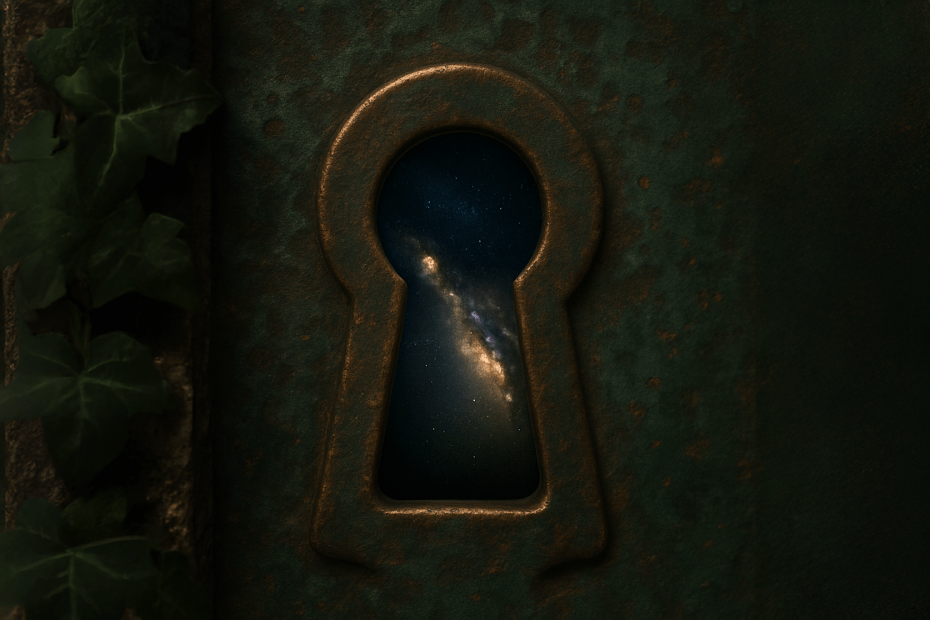 Galaxy view through the Avertine keyhole.