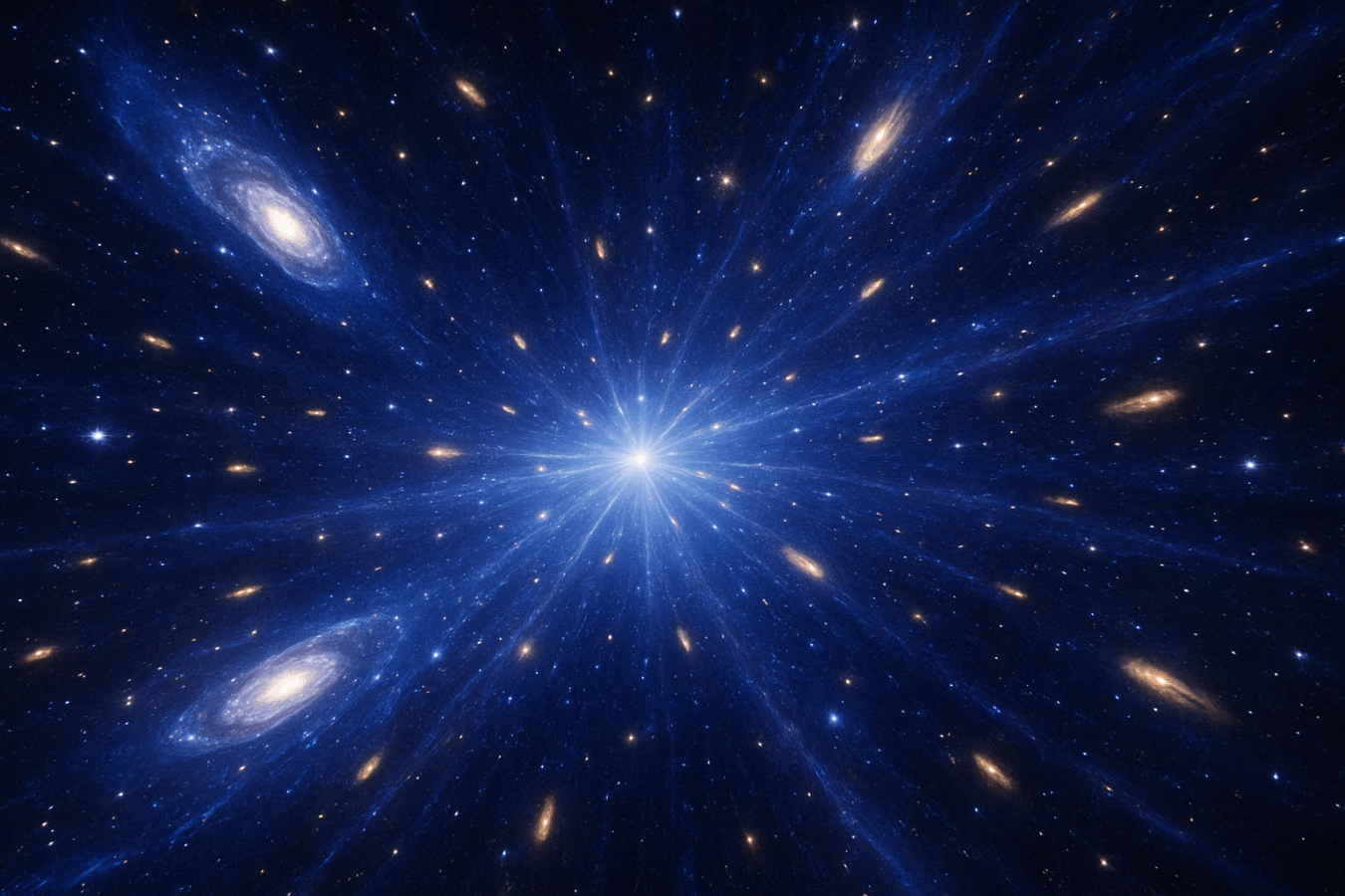 Expanding cosmic web.